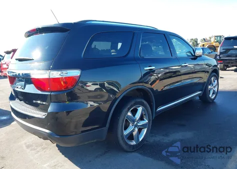 2012 Dodge Durango Citadel из США, поврежденный, VIN 1C4RDHEG2CC301226